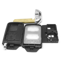 Grosir 2 Tombol Sarung Kunci Mobil Pintar HON, Casing Kunci Fob Kosong, Capa De Chave, Llave Auto, Cangkang Kunci Remote Keyless Entry