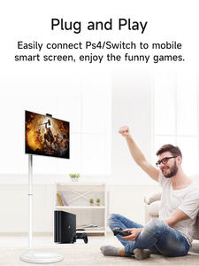 ทีวีพกพาอัจฉริยะ จอ LCD แบบสัมผัส ความละเอียด Full HD สำหรับใช้งานภายในอาคาร ขนาด 32 นิ้ว หน้าจอ IPS หมุนได้ พร้อมพอร์ต USB และ WiFi - Product Image 5