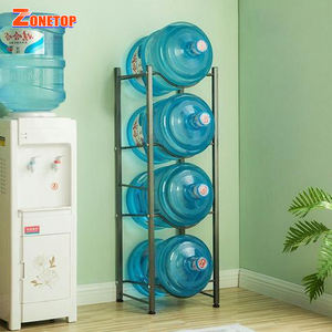 도매 19 리터 물 디스펜서 병 랙/20 리터 홀더 랙/5 갤런 물병 홀더 - Product Image 5