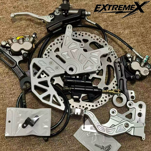 Kit de support de frein à disque arrière 240 mm pour Surron LBX Talaria Modified Ultra Bee, en alliage d'aluminium, double étrier, finition anodisée - Product Image 1