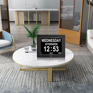 Minimalist <b>Digital</b> Alarm Calendar <b>Clock</b> Multilingual Medicine Time Reminder for Elder <b>Wall</b>/Desk Decoration for Home - Product Image 6
