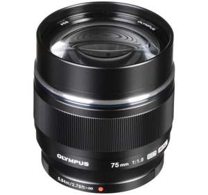 OM System M.Zuiko Digital ED 75mm F1.8 (Negro) OM System M.Zuiko Digital ED 75mm F1.8 (Negro) - Product Image 2