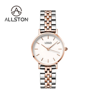 Allston Minimalist Gold Reloj Models for Large Scale Customer Procurement Montres pour femmes Montres de luxe Fabricants de montres personnalisés