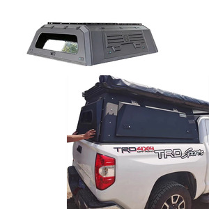 <span class=keywords><strong>Ford</strong></span> <span class=keywords><strong>Ranger</strong></span> <span class=keywords><strong>Raptor</strong></span> F150 4X4 tout-terrain étanche en acier camionnette Topper camping-car marchepieds latéraux toit rigide auvent Hilux Silverado - Product Image 5