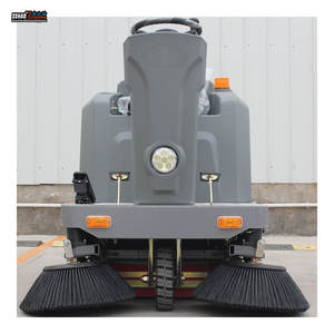 Industrieel Werk 4 Uur Veegbreedte 1250Mm Wegreiniging Elektrische Straatwiellader Veegmachine - Product Image 5