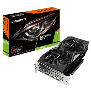 Used GTX <b>1660</b> OC 6G Graphics Card With 6GB GDDR5 192-bit Memory Interface GIGABYTE GeForce GTX <b>1660</b> OC 6G Graphics Card GIGABYTE - Product Image 1