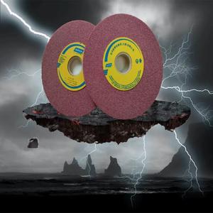 Muelas Abrasivas de Forma de Copa de Corindón Cromado NORTON 25A, Muelas Planas de Cerámica para Metal - Product Image 2