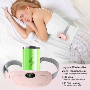 Menstruation heizkissen <span class=keywords><strong>Massage</strong></span> gerät Warmer Palast gürtel Menstruation schmerz linderung <span class=keywords><strong>Massage</strong></span> periode Krampf linderung Bauch für Frauen Mädchen - Product Image 5