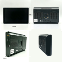 Moniteur DVR AHD 4 canaux avec écran tactile 10,1 pouces, alarme d'angle mort, feux de délimitation de sécurité, enregistreur embarqué, carte HDD TF, garantie 1 an