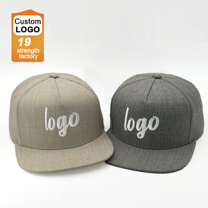 Gorra <span class=keywords><strong>de</strong></span> Béisbol Heycap al por Mayor, con Forro Transpirable, Personalizable, para Fiestas al Aire Libre, <span class=keywords><strong>de</strong></span> 5 Paneles, <span class=keywords><strong>de</strong></span> <span class=keywords><strong>Lana</strong></span>, con Logotipo Bordado <span class=keywords><strong>en</strong></span> 3D, Visera Plana, Parte Superior Rígida, a la Moda - Product Image 1