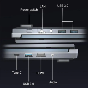 Thiết kế mới 14.1 ''Intel chơi game máy tính xách tay với win11 nhà máy trực tiếp giá rẻ sinh viên giáo dục Máy tính xách tay của Trung Quốc giao dịch tốt nhất - Product Image 2