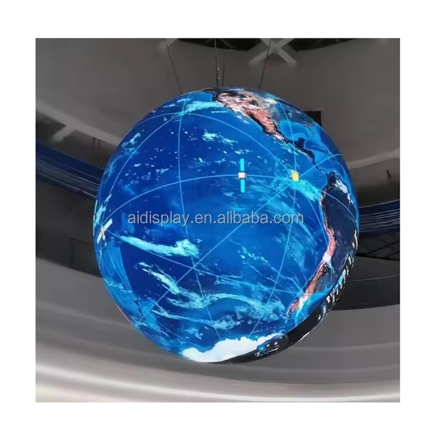 New Product Ideas Good Price  Customization LED Ball Flexible LED Display Waterproof Spherical Globe Shape LED Screen Video Wall