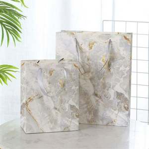 Custom Logo Eco-Friendly Large Cardboard Paper Gift Bags Waterproof Flat <b>Design</b> for Jewelry Clothing Shopping <b>Packaging</b> - Product Image 3