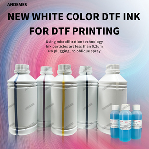 Inchiostro Bianco e CMYK a Base d'Acqua per Stampanti, Speciale per Pigmenti, 100ml/Bottiglia per L1800/I3200, per Stampanti a Trasferimento - Product Image 3
