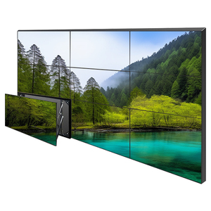4k <b>Display</b> Indoor LCD Video Splicing Screen 46 49 55 65 Inch Ultra Narrow Bezel Multi <b>Wall</b> VMB Series 3x3 Video <b>Wall</b> Controller - Product Image 5