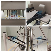 Reformer Pilates Commercial Haut de Gamme en Aluminium avec Tour pour Salle de Sport, Studio de Yoga, Équipement de Fitness, Machine Reformer Pilates