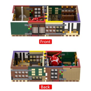 1444 Piezas MOC1666 Serie Creativa Anime Castillo Infinito 2.0, Bloques de Construcción de Plástico ABS, Modelo DIY para Niños - Product Image 4
