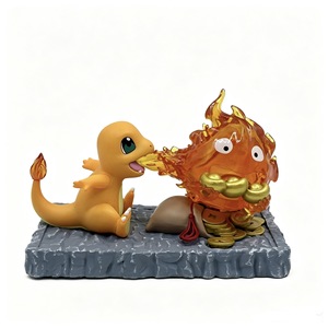 Figura Luminosa de Anime de Charmander, Calcifer y El Castillo Ambulante de Howl, Producto de Decoración para Escritorio - Product Image 3