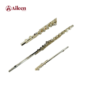 FL4812HE Almohadilla de metal sin deformar de alto grado Cuproníquel profesional <span class=keywords><strong>Flauta</strong></span> recta de 16 agujeros - Product Image 5
