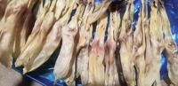 토끼 귀 고기 개 음식 고기 애완 동물 치료 귀 맛있는 애완 동물 사료 토끼 닭 개 사료 개를위한 고양이 사료 지원