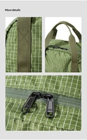 Sac à dos étudiant décontracté imperméable à carreaux, grande capacité, léger, pour voyage et activités de plein air – Offre Spéciale