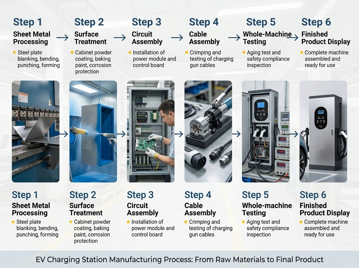 40kw 60kw 120kw 240kw 360KW 480KW Electric Vehicle Charging Station CCS1/CCS2/CHAdeMO/GBT Commercial Electric DC Fast Charger · image 5
