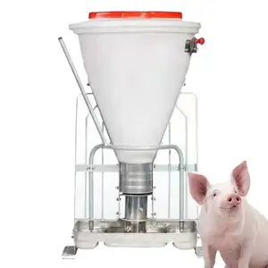 60kg 80kg alimentador de cerdos de engorde Alimentador automático para cerdos de engorde alimentador de cerdos automático con material de acero