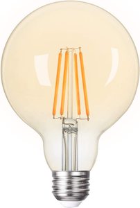 थोक कस्टम राउंड विंटेज G95 एलईडी डिमेबल विंटेज एंटीक एडिसन बल्ब फिलामेंट लाइट बल्ब - Product Image 5