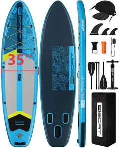 Dropshipping Inflatable Fishing <span class=keywords><strong>Kayak</strong></span> sup Boardパドルボードサーフィンパドルボード11'6 "* 35" * 6 "ポンプパドル付き - Product Image 1