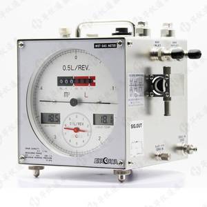 Compteur de gaz humide Shinagawa 0,5L/REV. Débitmètre métallique fabriqué au Japon pour la mesure du gaz - Product Image 4