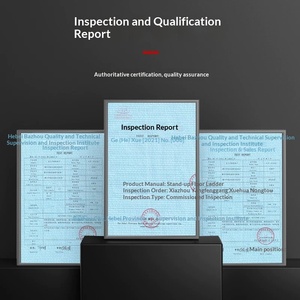 Scala in Acciaio Economica, Scala di Sicurezza Portatile Pieghevole Multifunzionale Rinforzata a Quattro Gradini per Uso Domestico Interno - Product Image 2