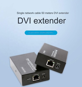 1080P 60Hz <span class=keywords><strong>DVI</strong></span> Extender di rete estensore <span class=keywords><strong>DVI</strong></span> a RJ45 segnale <span class=keywords><strong>HDMI</strong></span> Extender 50M <span class=keywords><strong>convertitore</strong></span> Video - Product Image 5