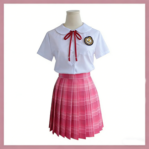 カラフルな日本と韓国風の女の子用シャツ、女の子用ドレス、アカデミックドレス、学生服、子供用制服、学生セット - Product Image 4