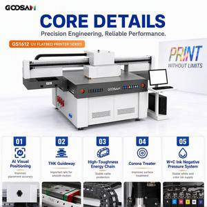 Impresora UV Plana 1612 de 160x120cm con Doble Cabezal y Tinta Blanca para Impresión Digital en Acrílico, Vidrio, Metal, Madera, Cuero, PVC y Cerámica - Product Image 6