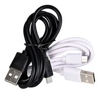 Cable de Carga Rápida Universal de 5V2A y 1m, USB a Micro USB, con Trenzado de Nailon, Garantía de 12 Meses para Dispositivos Android, Bancos de Energía y Teléfonos Inteligentes