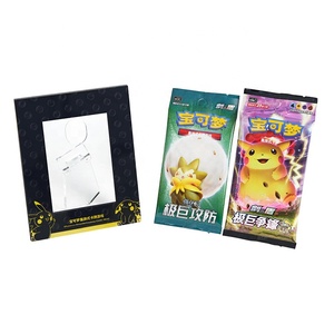 Vitrine de jeu portable <span class=keywords><strong>Pikachu</strong></span> Scorbunny, boîte de jeu Pokémon TCG écologique, matériau papier éducatif - Product Image 3