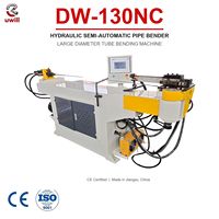 Cintreuse de tubes hydraulique semi-automatique 130NC pour gros diamètres – Équipement de cintrage de tubes pour l'industrie manufacturière et le traitement des tuyaux métalliques