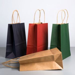 Bolsas de Papel Kraft al por Mayor, Estilo Lujoso, Versátiles, para Compras, Regalos, Comida para Llevar, Materiales Reciclados, Logotipo Personalizable - Product Image 3