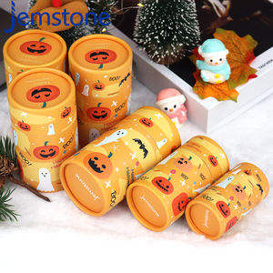 Emballage personnalisé de boîte-cadeau en carton écologique pour festival, tube en papier kraft de qualité alimentaire pour thé en vrac - Product Image 1