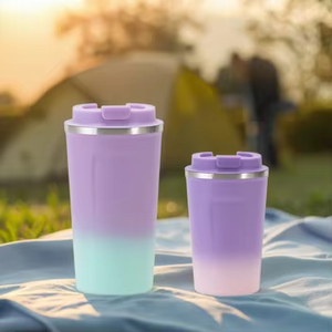 <span class=keywords><strong>Tazza</strong></span> <span class=keywords><strong>Termica</strong></span> Portatile da 380ml in Acciaio Inossidabile Ecologico con Coperchio <span class=keywords><strong>per</strong></span> Auto, Viaggi, Acqua Calda, Birra, Tè - Product Image 6