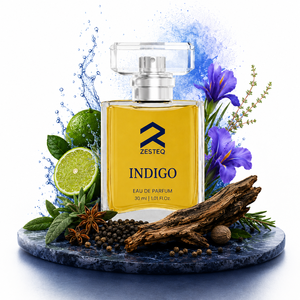 น้ำหอม ZESTEQ Indigo Long Lasting Perfume 30 มล. โอ เดอ ปาร์ฟูม กลิ่นหอมสดชื่นจากมหาสมุทร สำหรับผู้ชายและผู้หญิง เหมาะสำหรับใส่ไปทำงาน - Product Image 1