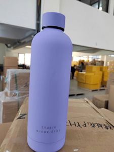Accept Customized LOGO Double Wall Vacuum Insulated Bottle 750ML American Small Mouth Stainless Steel Sports Water Bottle - Product Image 2