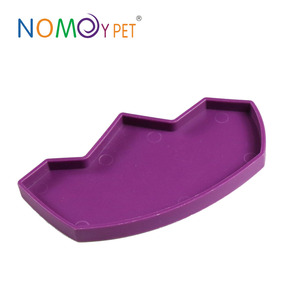 NOMOYPET Precio de Fábrica Plato de Plástico PP Púrpura para Reptiles, Tazón para Comer y Beber - Product Image 2