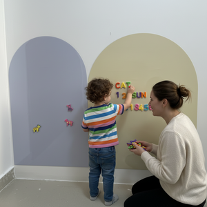 <span class=keywords><strong>Pizarra</strong></span> Magnética <span class=keywords><strong>de</strong></span> Fieltro Lavanda en Oferta, 24x40 Pulgadas, Adhesivo para Pared sin Daños, Borrado en Húmedo, para Sala <span class=keywords><strong>de</strong></span> Juegos Creativa - Product Image 2