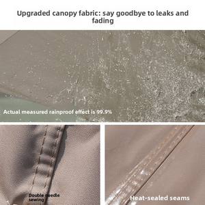 Tente de <span class=keywords><strong>terrasse</strong></span> multifonctionnelle en alliage d'aluminium Nouvelle structure d'une chambre à coucher résistante au vent pour la cour extérieure pour l'été - Product Image 4