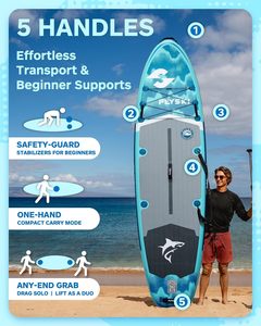 Planche de <span class=keywords><strong>paddle</strong></span> <span class=keywords><strong>gonflable</strong></span> iSUP, ensemble complet, entrepôt Allemagne, SUP Premium Drop Stitch - Product Image 2