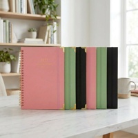 Carnet spirale portable A5 personnalisé avec dorure à chaud pour la planification des tâches personnelles – Nouveauté 2027, écriture fluide, best-seller
