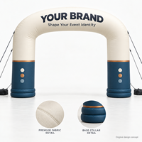 Arche gonflable d'extérieur pour publicité, arche gonflable de départ/arrivée pour événements et festivals