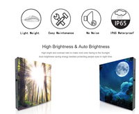 Pantalla LED de Vídeo para Exteriores Personalizada, Pantalla LED HD de Gran Tamaño para Publicidad Comercial con Fácil Instalación