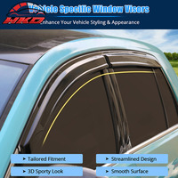 Service personnalisé 2015-2019 pour Volkswagen Golf Mk7, pare-soleil de fenêtre fumé/teinté OE, déflecteur de vent en acrylique, garniture automobile, pièce de protection